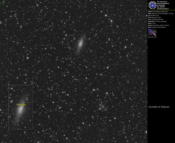 Supernova SN 2025rbs in NGC7331